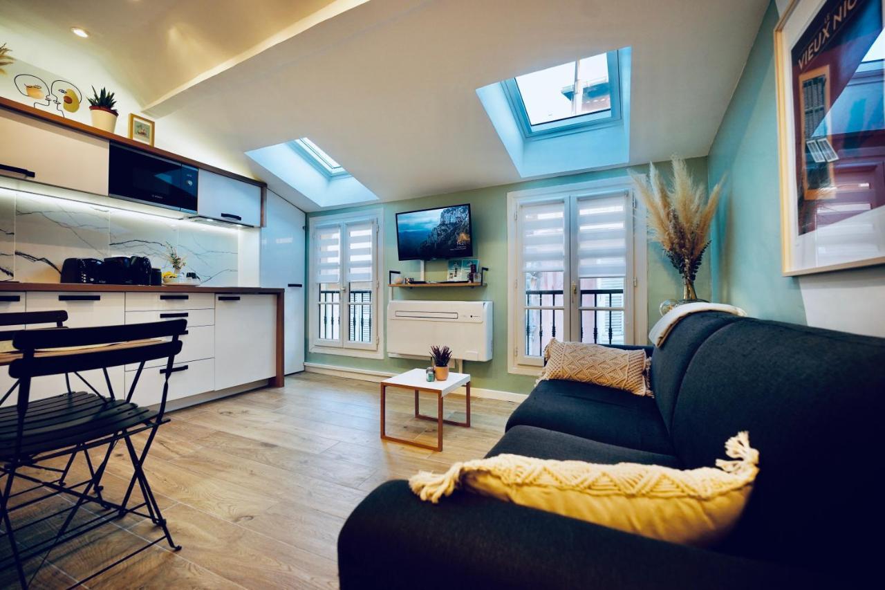 NEW ! Superbe Studio Vieux Nice - Climatisé Esterno foto