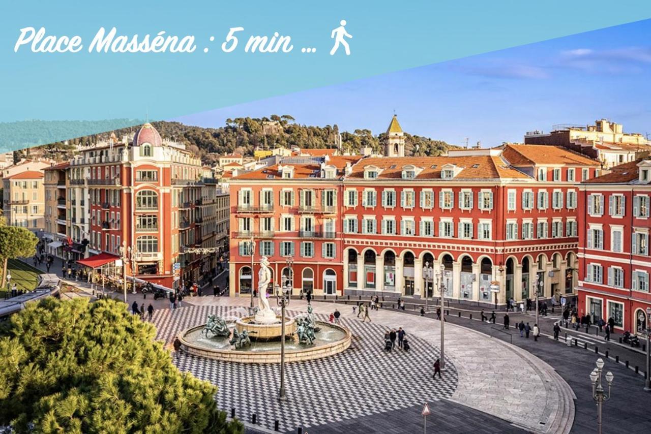 NEW ! Superbe Studio Vieux Nice - Climatisé Esterno foto