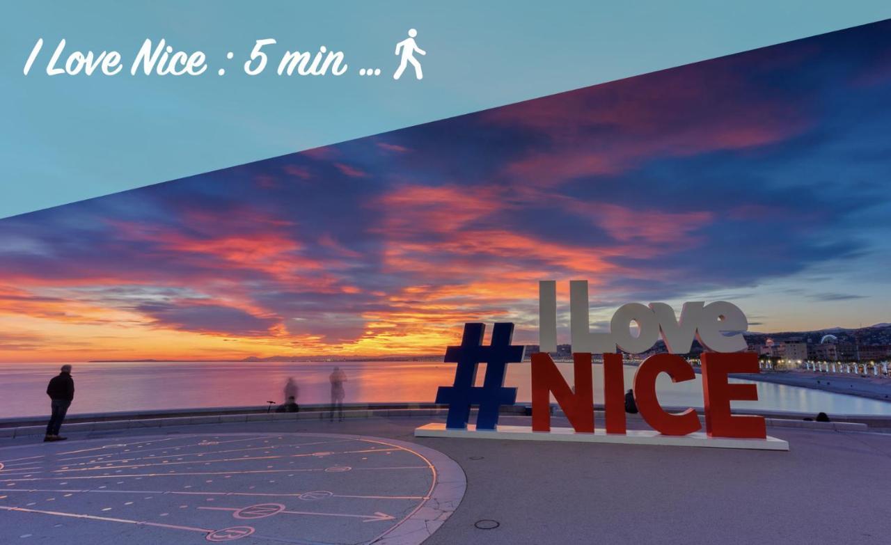 NEW ! Superbe Studio Vieux Nice - Climatisé Esterno foto