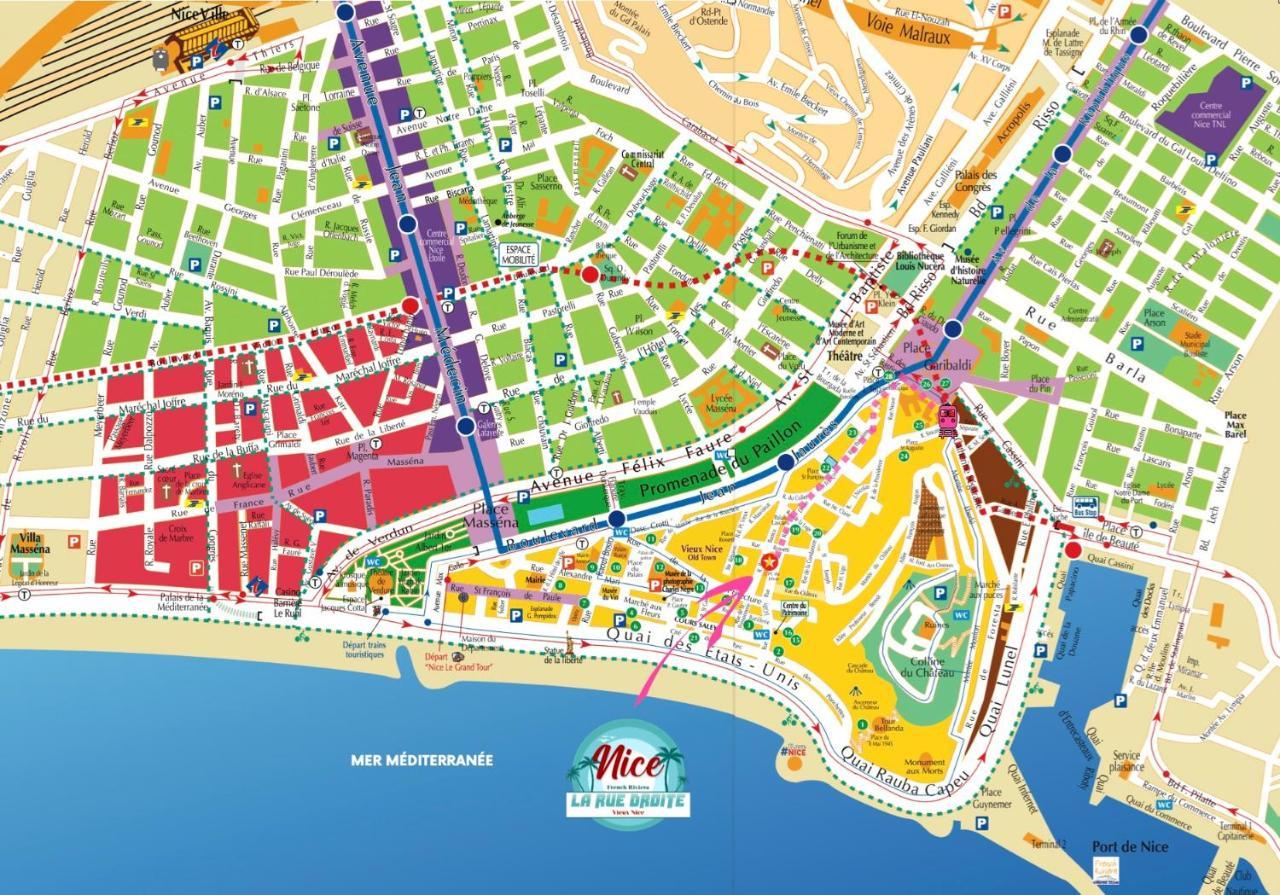 NEW ! Superbe Studio Vieux Nice - Climatisé Esterno foto