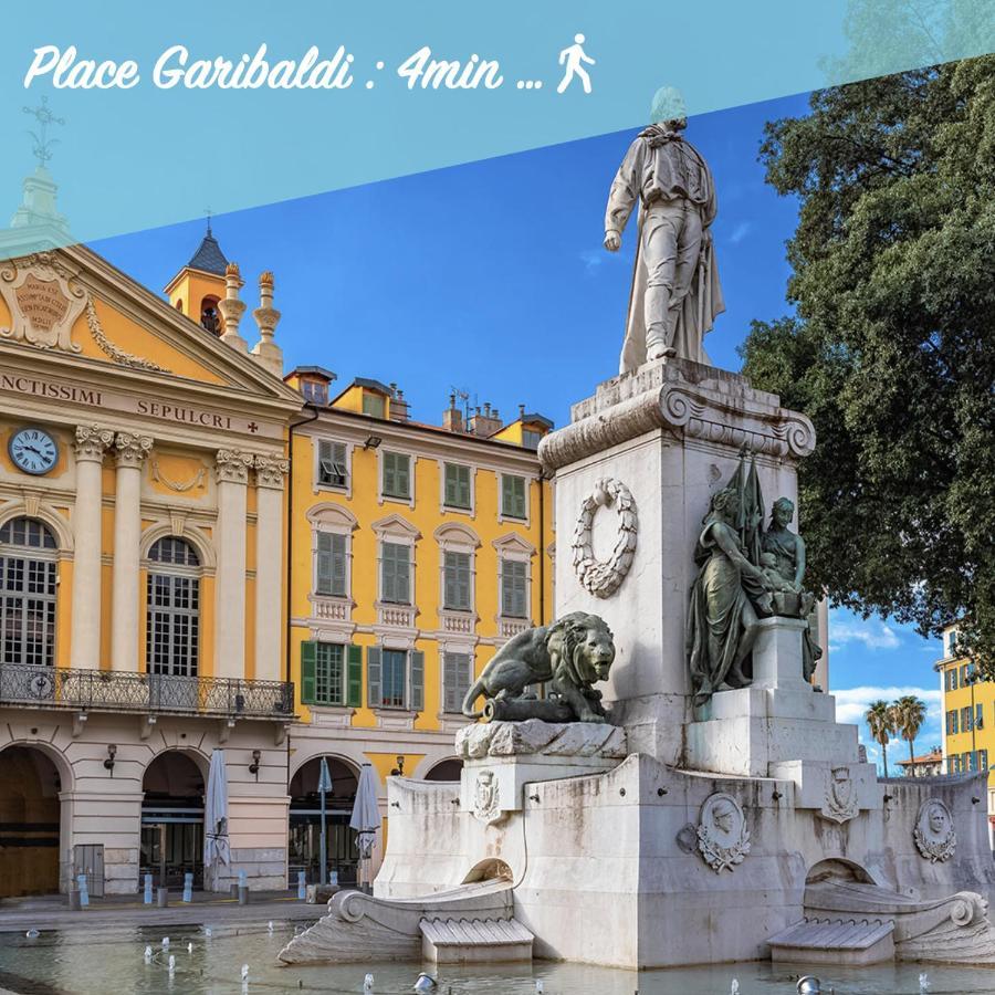 NEW ! Superbe Studio Vieux Nice - Climatisé Esterno foto