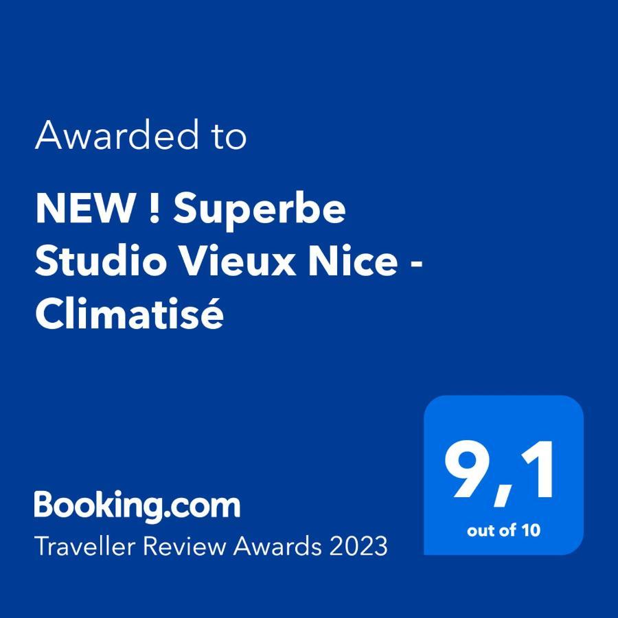 NEW ! Superbe Studio Vieux Nice - Climatisé Esterno foto